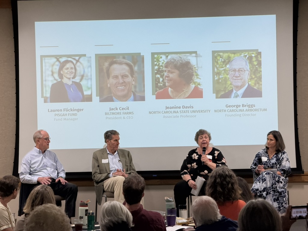 Panel discussion with Lauren Flickinger, Jack Cecil, Jeanine Davis, and George Briggs